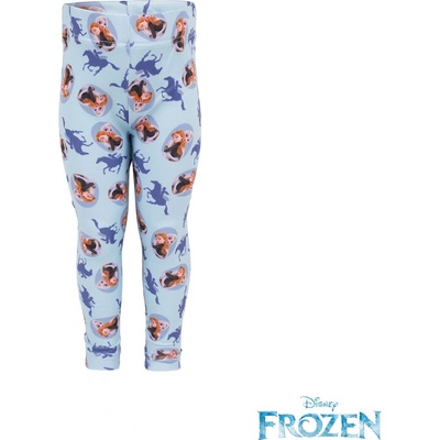 Disney Frozen Dívčí legíny světle modrá Frozen Světle modrá