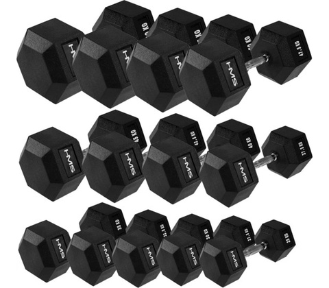 HMS PREMIUM HEXAGONÁLNÍ JEDNORUČKA 35 kg
