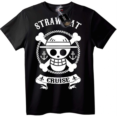 NOONEBRAND Тениска Straw Hat Cruise - XS, White