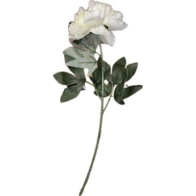 Řezaná umělá květina - 60 cm cca Varianta: Bílá