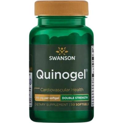 Swanson Quinogel 100 mg - Double Strength [30 Гел капсули]