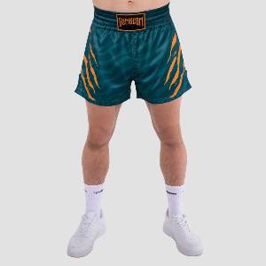 GymBeam Шорти за муай тай Grind Teal S