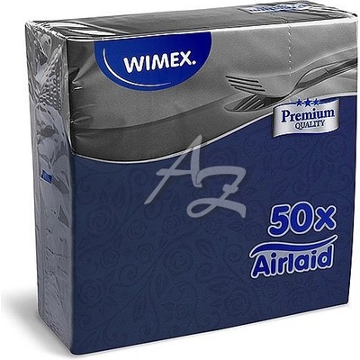 Airlaid ubrousky Premium dekor R tmavě modré 50ks 40x40cm
