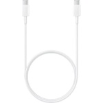 Samsung Кабел за данни Samsung USB-C/USB-C, 3A, 1м, Бял
