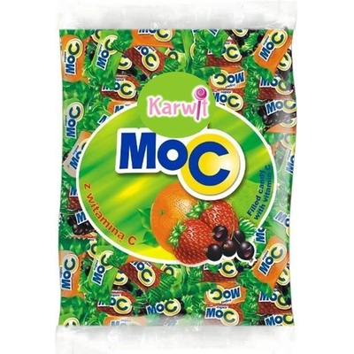 Karwit Super Moc plněné karamelky ovocné 1 kg