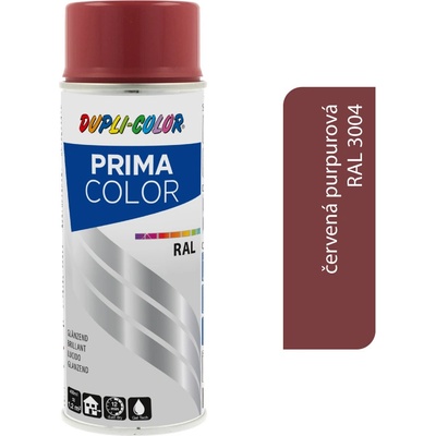 Dupli-color Spray DC Prima RAL3004 lesk 40 0ml