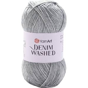 YARNART Denim Washed 908 Grey Плетива прежда (Denim Washed 908)