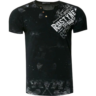 Rusty Neal tričko pánské 15240 regular fit černá