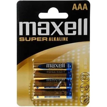 Image 1 of Maxell Супералкални батерии maxell lr03 xl /4 бр. в опаковка/ 1.5v (ml-ba-lr03-xl)