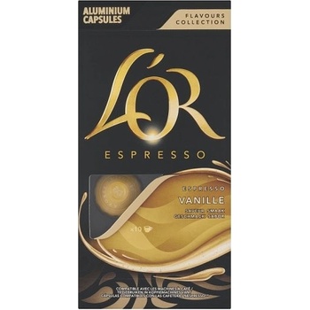 L'OR Espresso Vanille Hliníkové Kapsle do Nespresso 10 ks