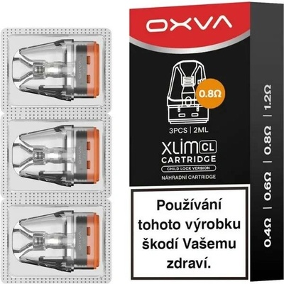 Oxva Xlim V3 CL Pod Cartridge 0,8ohm 2ml 3ks