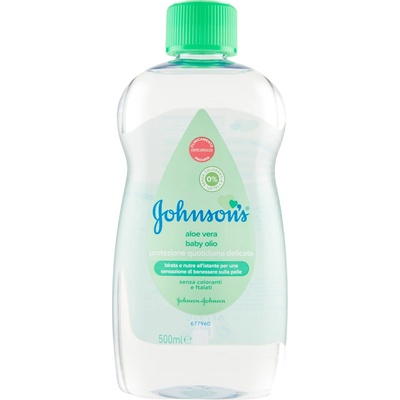Johnson's Baby Aloe vera hypoalergénny olej 500 ml