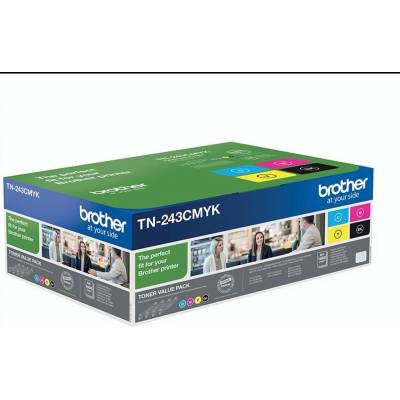 Brother TN-243CMYK оригинални тонер касети (черен, циан, маг (obl tn243cmyk-pack 12615)