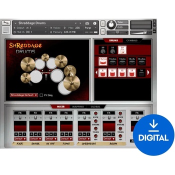 Impact Soundworks Shreddage Drums (Дигитален продукт)