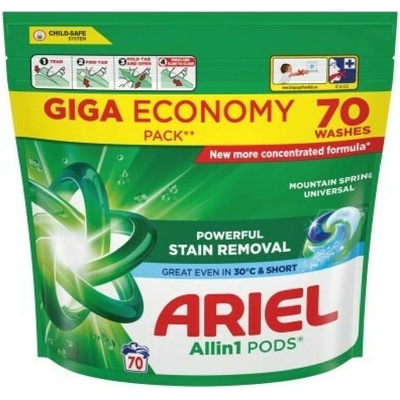 Ariel All in 1 Pods Color Kapsle na praní 70 PD – Hledejceny.cz