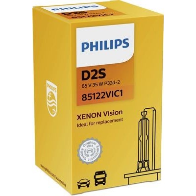 PHILIPS Xenon Vision D2S P32d-2 85V 35W 85122VIC1