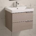 InterCeramic Конзолен шкаф за баня InterCeramic ICP 5935 с умивалник 5953W-2 - стенен модел, 60 см (ICP 5935)