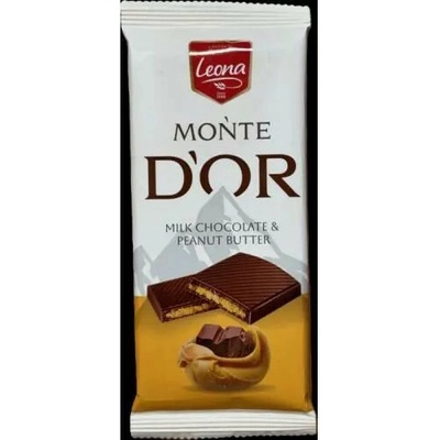 Leona pochúťka monte dor milk peanut butter 90 g