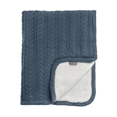 VINTER & BLOOM Deka Cuddly Storm Blue 2021 100x80