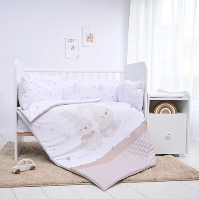 Lorelli СЕТ за легло Тренд РАНФОРС honey bunny БЕЖОВО (20800056501)