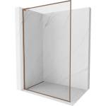 Mexen Kioto-F L Душ кабина Walk-in с рамка 105 x 202 cm, прозрачна 8 mm, розово злато - 800-105-174-60-00 (800-105-174-60-00)