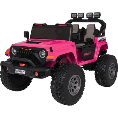 mamido Elektrické autíčko Extreme Sport 4x4 růžová