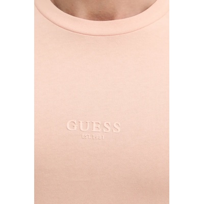 Guess Памучна тениска Guess AIDY в оранжево с апликация M2YI72 I3Z14 (M2YI72.I3Z14)