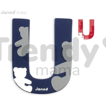 Janod drevené písmeno U ABCDeco