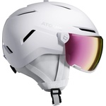 Atomic Ски каска Atomic Savor Visor HD S2 Ski helmet - White Heather / Pink Copper HD - размер One Size (418-1615-0412)