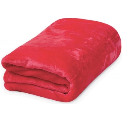 Top textil deka mikroflanel červená 150x200