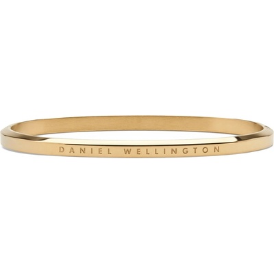 Daniel Wellington Elegantní pevný pozlacený náramek Classic DW004016 16,5 cm
