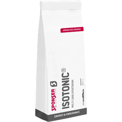 Sponser Торбичка за презареждане с изотоничен разтвор - red orange