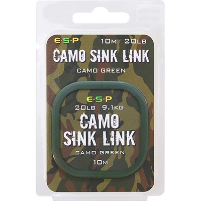 ESP šňůra Camo Sink Link green 10m 20lb