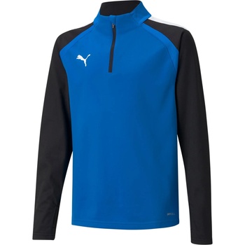 PUMA Тениска с дълъг ръкав Puma teamLIGA 1/4 Zip Top Jr 65723702 Размер XXS (111-116 cm)