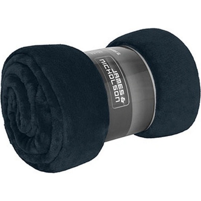 James&Nicholson fleece mikrovlákno JN1907 Navy deka 180x130