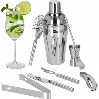 Springos KI0022 barmanská súprava shaker 550 ml, 8 prvkov