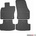FroGum Гумени стелки Frogum съвместими с Seat Ateca 2016+ / Skoda KAROQ 2017+ / VW T-Roc 2017+