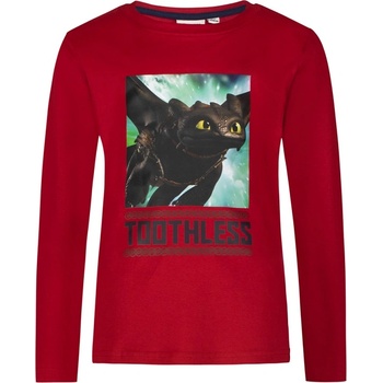 Блуза Как да си дресираш дракон червен, размер 110 (drg3-3-091b_110)