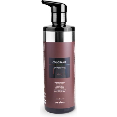 Kléral System Kléral Systém Colorama Sublime Coloring Mask 500 ml боядисваща маска 4-6 Chocolate Brown