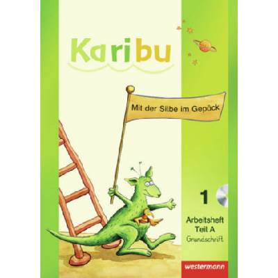 Arbeitshefte Teil A und B, Klasse 1, Grundschrift, 2 Bde. m. CD-ROM