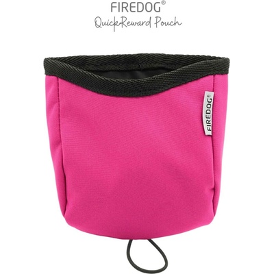 Firedog QuickReward vrecko na maškrty Softshell hot pink