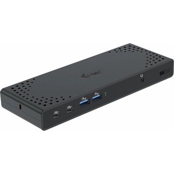 i-Tec USB 3.0 / USB-C / Thunderbolt Dual Display Docking Station PD 100W CADUA4KDOCKPDL2