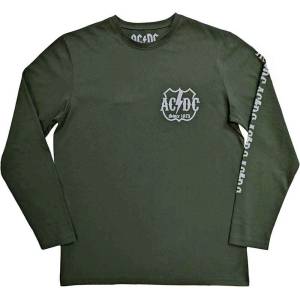 AC/DC Rock Or Bust (Back Print) Green M Риза (ACDCLST104MGR02)