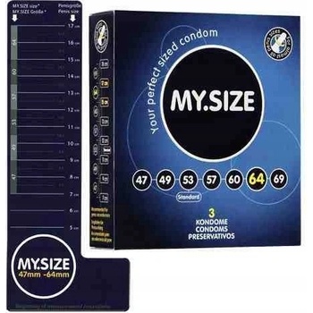 MY SIZE 64 mm 3 ks