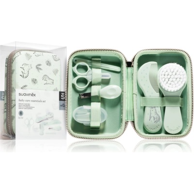 Suavinex Tigers Baby Care Essentials Set Green комплект за грижа за детето
