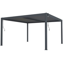 G21 Bioklimatická pergola Austin 4 x 4 m, antracitová hliníková