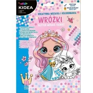 DERFORM Mosaic and coloring page KIDEA Skies