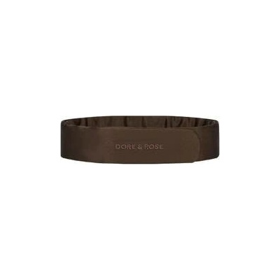Dore & Rose Silk Headband Brown
