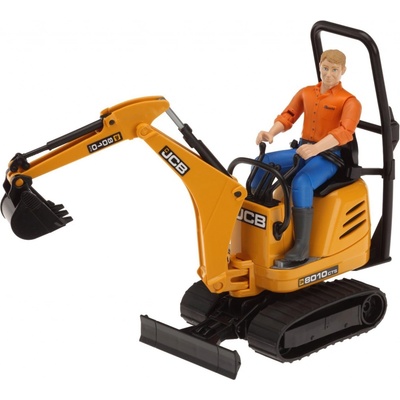 Bruder 62002 JCB Minibager 8010 CTS + bagrista