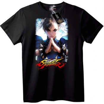 NOONEBRAND Тениска Street Fighter V Chun-Li - 2XL, Black